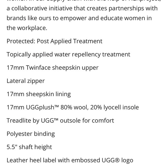 UGG Bailey Zip Mini Black Boots Size 5 - Picture 13 of 13